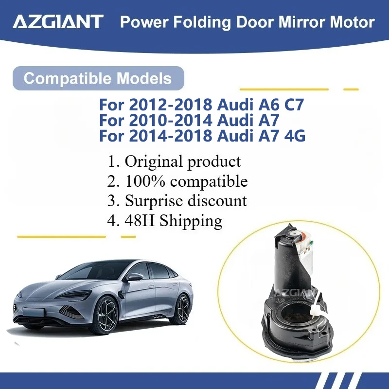 AZGIANT For Audi A6 C7/A7/A7 4G Car Power Fold Mirror 12V Motor module Rearview Mirror Parking Protection car accessories
AZGIANT For Audi A6 C7/A7/A7 4G Car Power Fold Mirror 12V Motor module Rearview Mirror Parking Protection car accessories