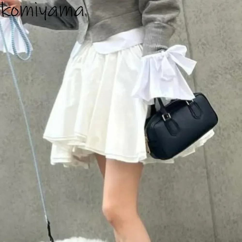 Ball Gown Cake Skirts for Woman Japan A-line 2025 Skirt Elastic High Waist Ropa De Mujer Casual Faldas Summer New Mini Clothes
Ball Gown Cake Skirts for Woman Japan A-line 2025 Skirt Elastic High Waist Ropa De Mujer Casual Faldas Summer New Mini Clothes