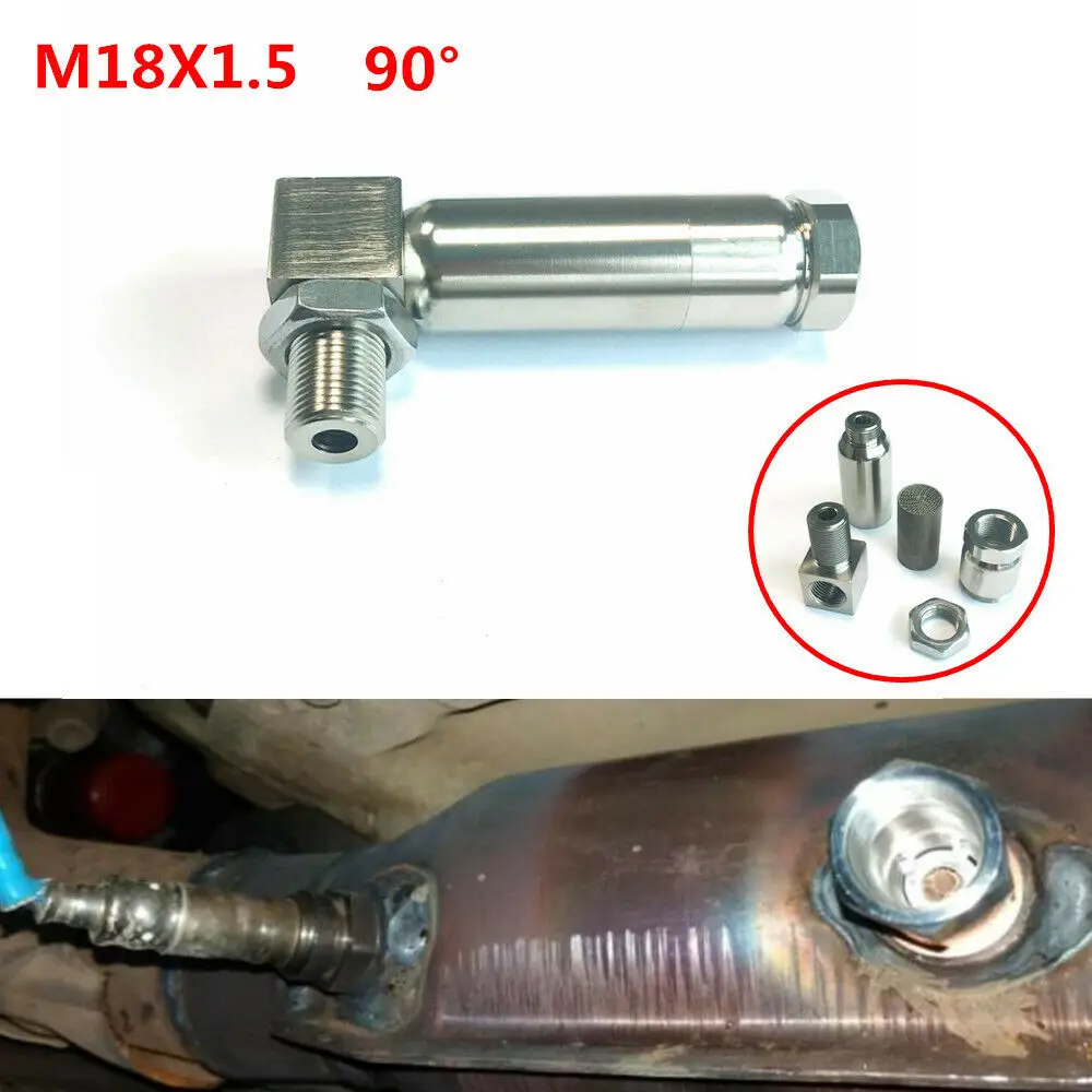 Fix Check Engine Light and M18 X 1.5 Sensor Defect with 90-Degree O2 Angle Extender & Extension
Fix Check Engine Light and M18 X 1.5 Sensor Defect with 90-Degree O2 Angle Extender & Extension