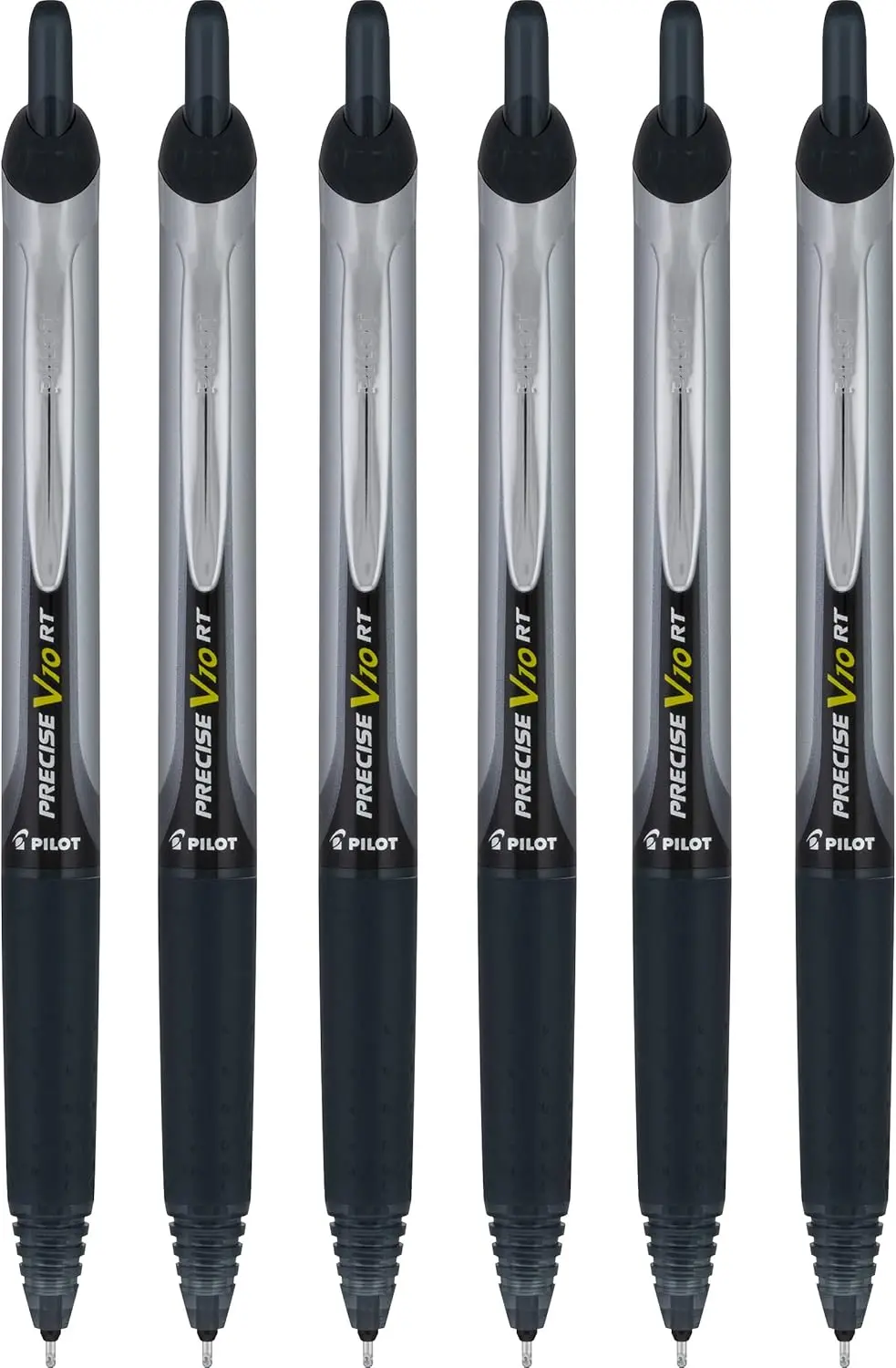 Retractable Rollerball Pens Bold Point 1.0mm Black Ink for Office Writing, 6 Pack
Retractable Rollerball Pens Bold Point 1.0mm Black Ink for Office Writing, 6 Pack