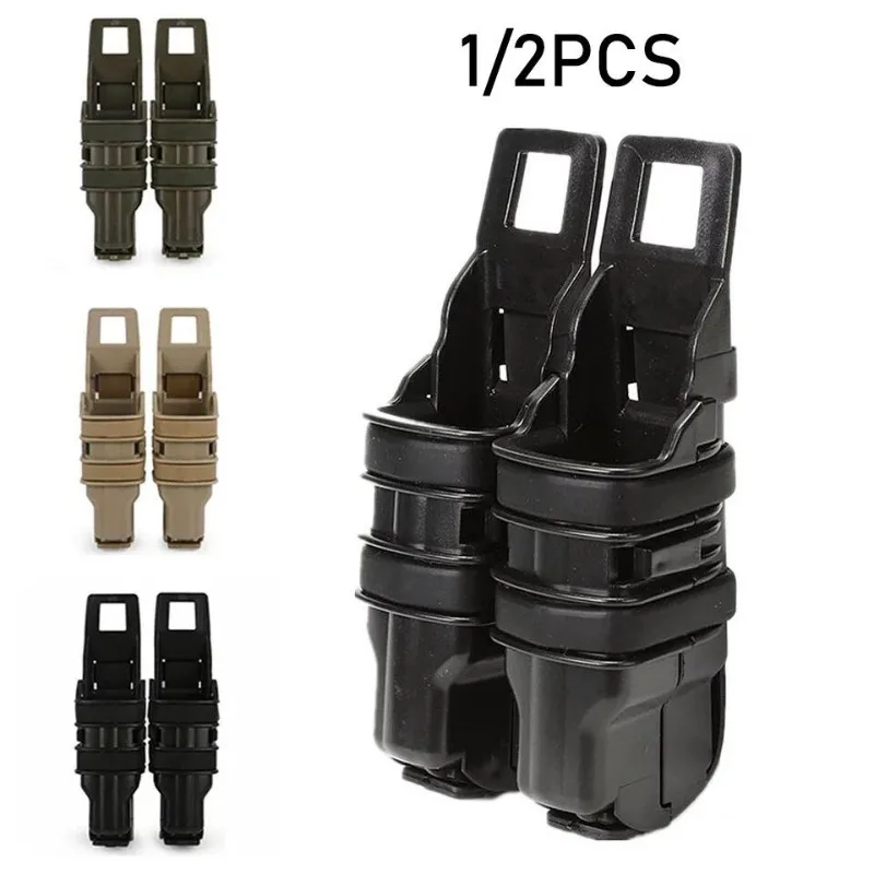 1/2pcs Tactical FastMag M4 9mm Magazine Pouch Molle Clip Holster Set Hunting Accessories Pistol Mag Holder Vest Pouches
1/2pcs Tactical FastMag M4 9mm Magazine Pouch Molle Clip Holster Set Hunting Accessories Pistol Mag Holder Vest Pouches