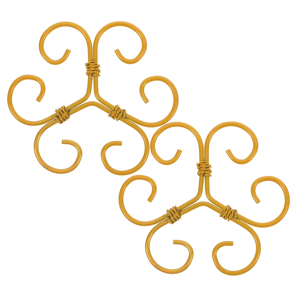 2pcs Plant Support Frame Sturdy Iron Stem Hooks Climber Wrought Bonsai Gathering Flower Shape Holder Prevents Damage Easy
2pcs Plant Support Frame Sturdy Iron Stem Hooks Climber Wrought Bonsai Gathering Flower Shape Holder Prevents Damage Easy