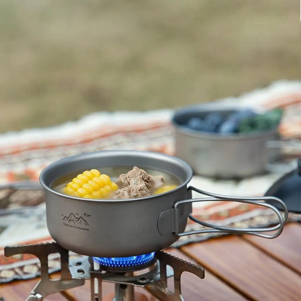 Portable Ultralight Camping Pot Foldable Handle Soup Pot Noodle Bowl Salad Bowl Outdoor Cooking Cookware
Portable Ultralight Camping Pot Foldable Handle Soup Pot Noodle Bowl Salad Bowl Outdoor Cooking Cookware
