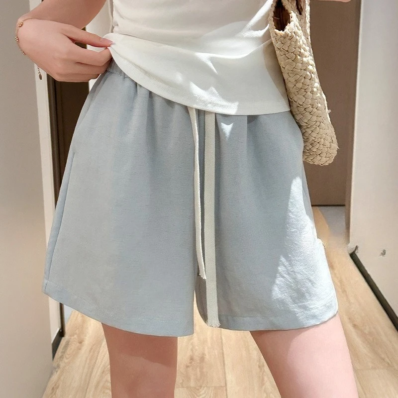 Linen Casual Shorts for Women Loose Fit Wide Leg Skin-friendly Pocket Breathable Shorts Outside Beach Bottoms Sporty Short Pants
Linen Casual Shorts for Women Loose Fit Wide Leg Skin-friendly Pocket Breathable Shorts Outside Beach Bottoms Sporty Short Pants