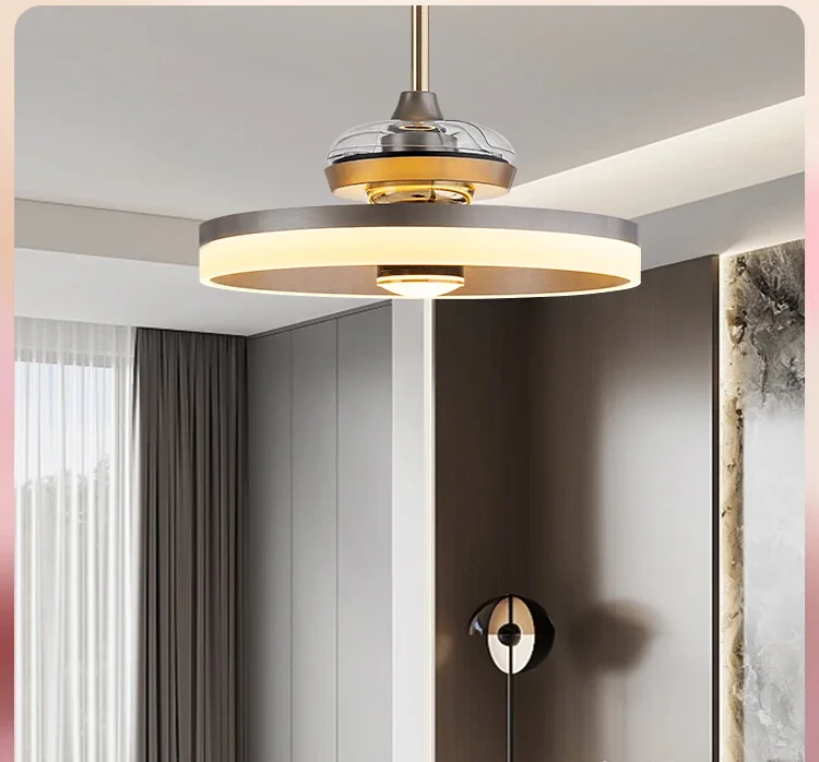 Restaurant ceiling fan light integrated frequency conversion intelligent simple modern light luxury chandelier household silent
Restaurant ceiling fan light integrated frequency conversion intelligent simple modern light luxury chandelier household silent