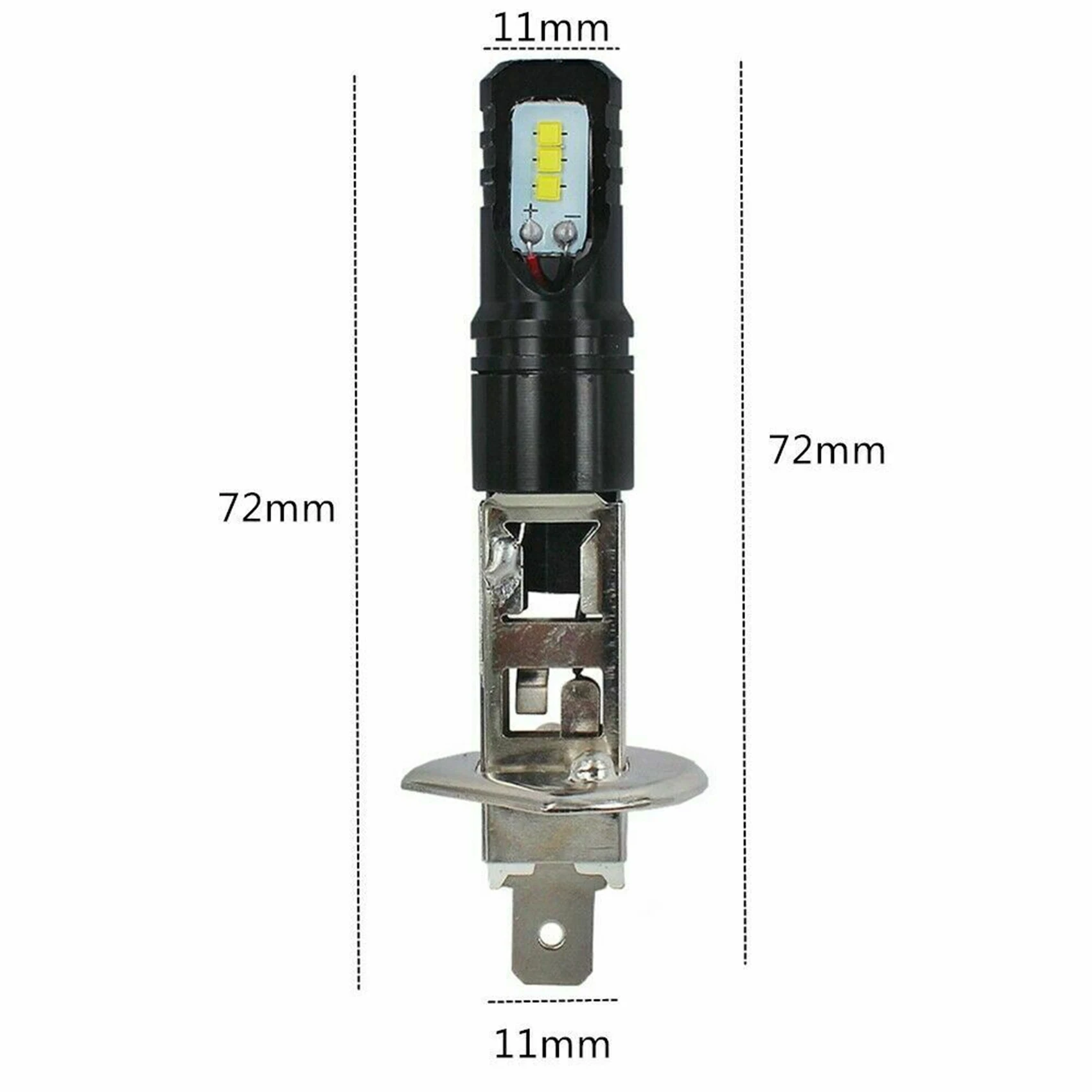 Plain 10X H1 6000K Super Bright White 6000LM DRL LED Headlight Bulb Kit High-
Plain 10X H1 6000K Super Bright White 6000LM DRL LED Headlight Bulb Kit High-