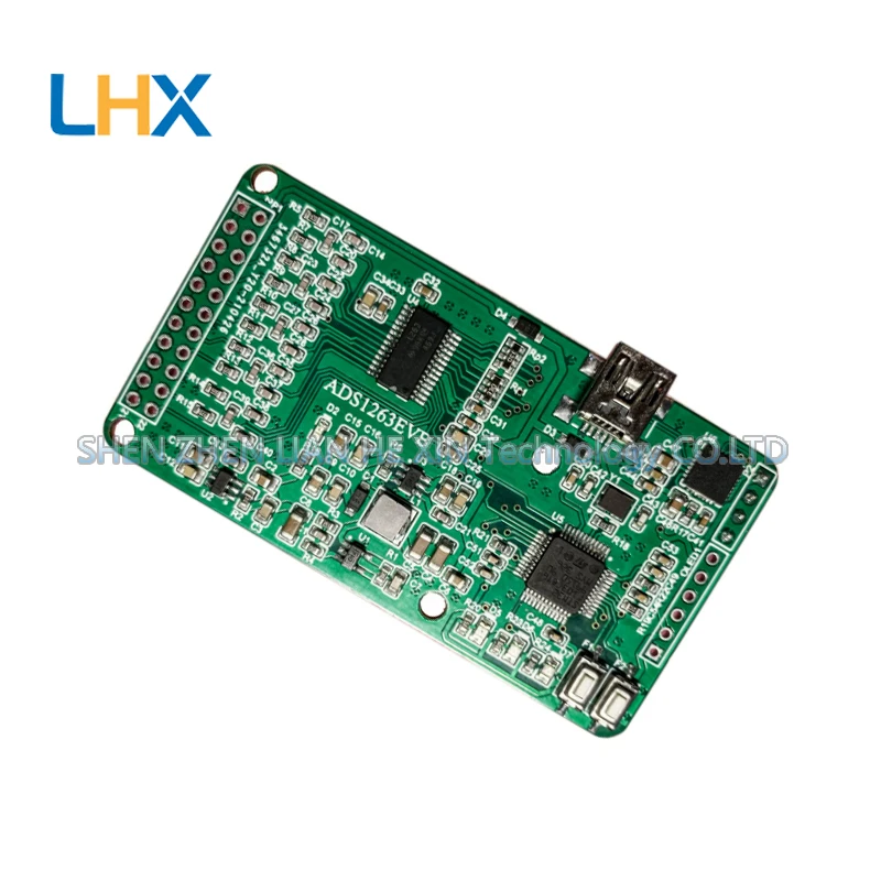ADS1263 10-channel high-precision 32-bit ADC strain temperature high-accuracy acquisition card module
ADS1263 10-channel high-precision 32-bit ADC strain temperature high-accuracy acquisition card module