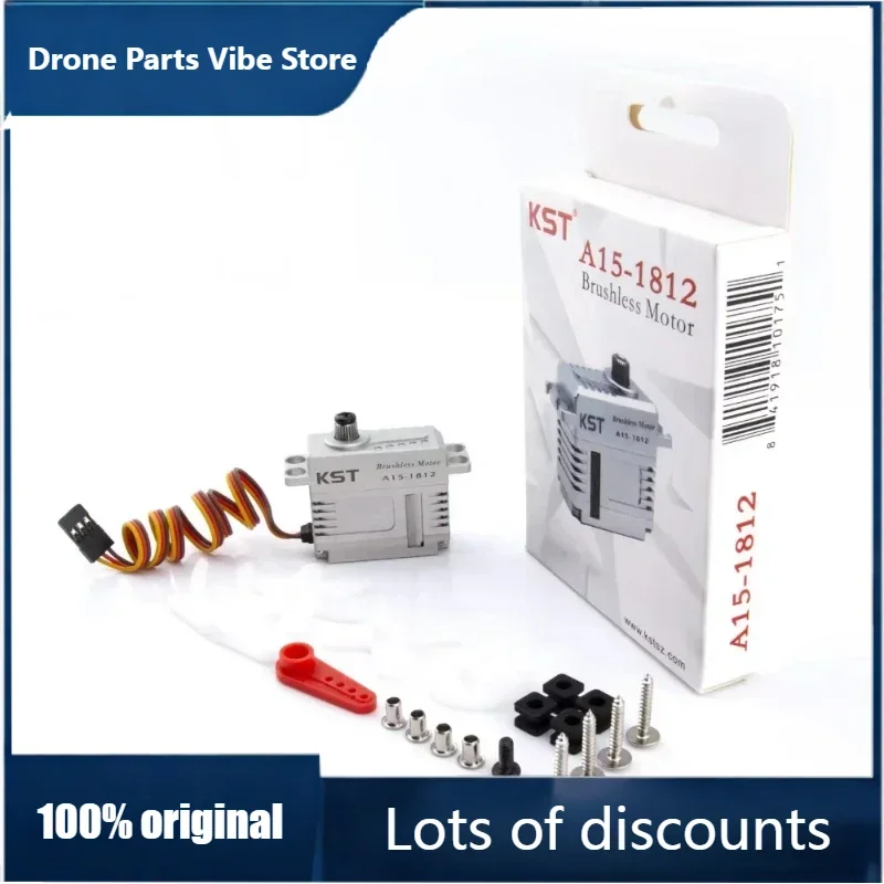 Fy1pcs new KST A15-1812 Brushless Mini Servo 1.8N.m 0.12sec/60° Metal Gear Servo for RC Gliders
Fy1pcs new KST A15-1812 Brushless Mini Servo 1.8N.m 0.12sec/60° Metal Gear Servo for RC Gliders