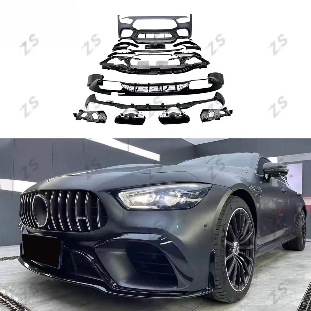 For GT50 GT53 GT43 Four-Door GT Upgrade to GT63S Front Bumper Rear Diffuser Exhaust Tips
For GT50 GT53 GT43 Four-Door GT Upgrade to GT63S Front Bumper Rear Diffuser Exhaust Tips