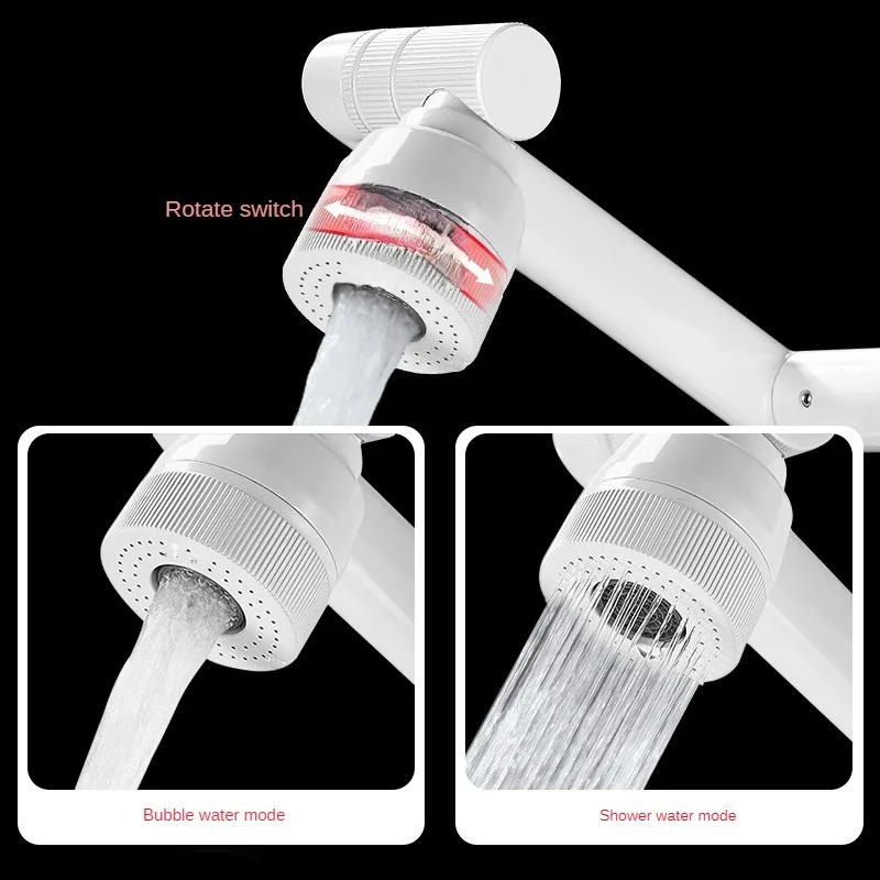 White split double-hole washbasin faucet Household bathroom bathroom cabinet washbasin hot and cold splash-proof faucet
White split double-hole washbasin faucet Household bathroom bathroom cabinet washbasin hot and cold splash-proof faucet