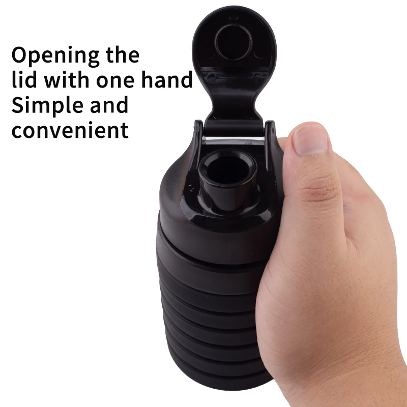 500ml sports folding water cup for running fitness and outdoor travel, environmentally friendly material
500ml sports folding water cup for running fitness and outdoor travel, environmentally friendly material