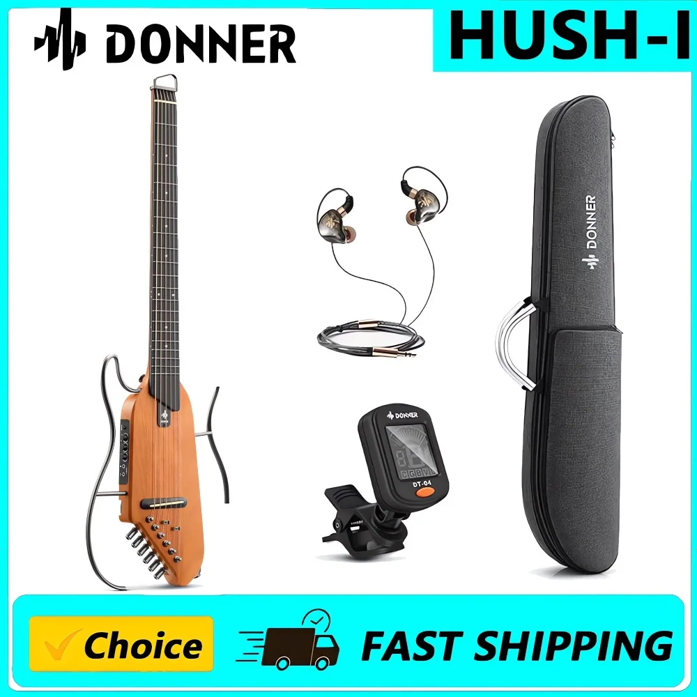 Donner HUSH-I Intelligent Silent Guitar Travel Portable Detachable Folk Headless Wooden Guitar
Donner HUSH-I Intelligent Silent Guitar Travel Portable Detachable Folk Headless Wooden Guitar