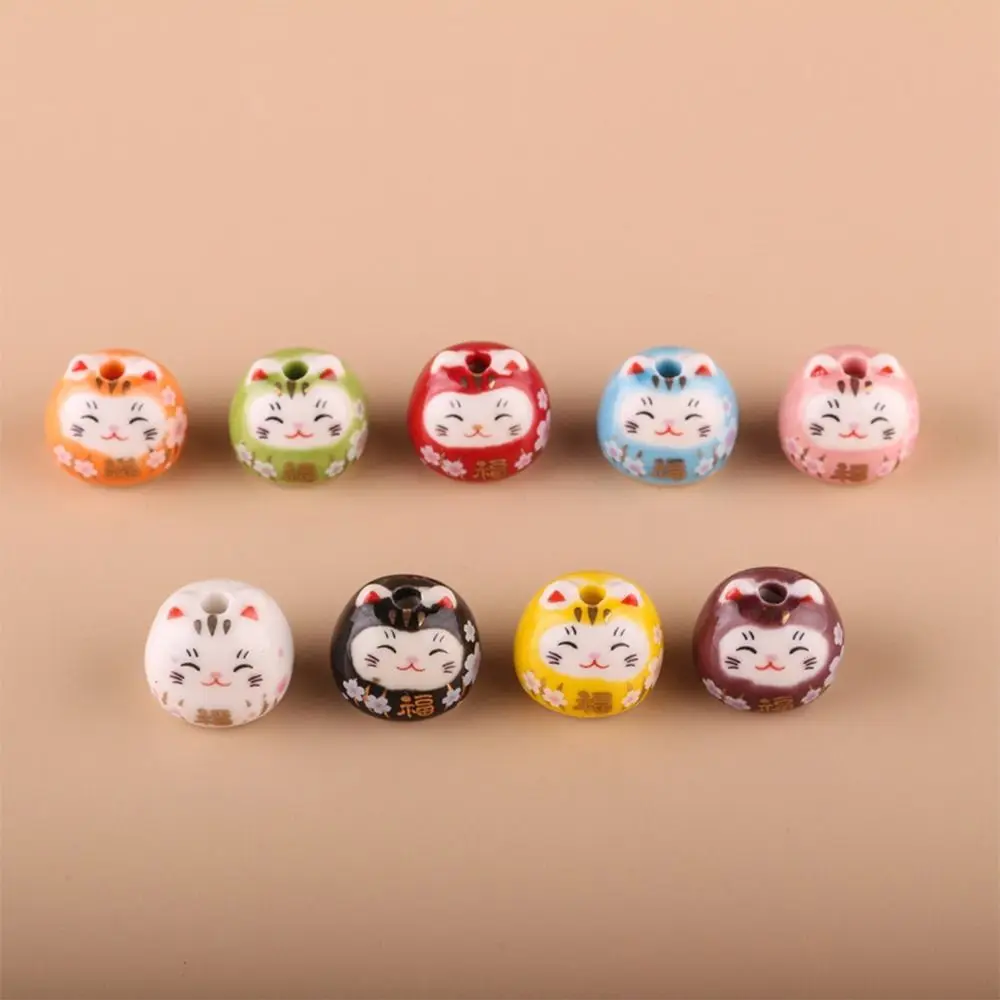 Maneki Neko Lucky Cat Bead DIY Handmade Jewelry Accessories Bracelet Mobile Phone Chain Key Chain Pendant Handmade Craft
Maneki Neko Lucky Cat Bead DIY Handmade Jewelry Accessories Bracelet Mobile Phone Chain Key Chain Pendant Handmade Craft