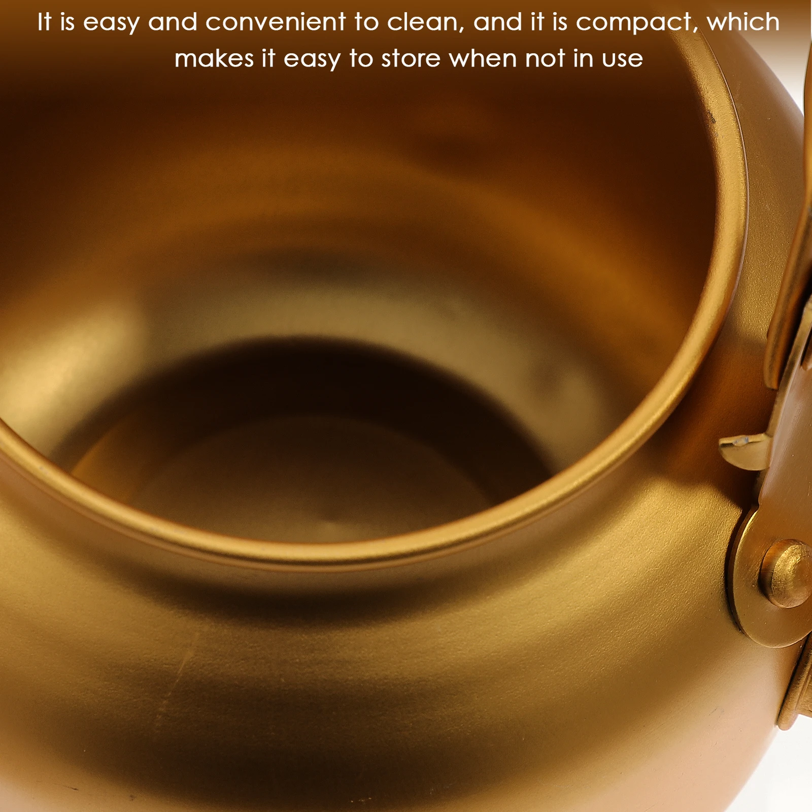 Anti Scald Handle Kettle Stovetop Teapot Aluminum Alloy Material Heat Conduction Safe Easy Clean Compact Storage Household
Anti Scald Handle Kettle Stovetop Teapot Aluminum Alloy Material Heat Conduction Safe Easy Clean Compact Storage Household