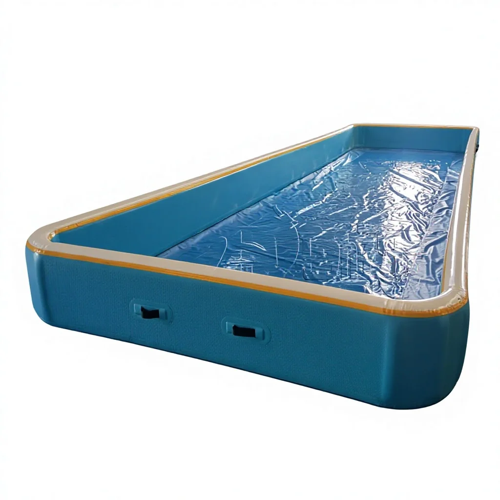 New Design PVC Drop Stitch Inflatable Pool Portable Outdoor Foldable Inflatable Swimming Pool
New Design PVC Drop Stitch Inflatable Pool Portable Outdoor Foldable Inflatable Swimming Pool