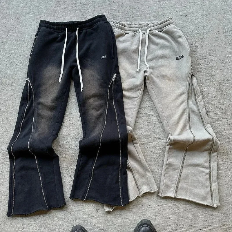 American Fashion Retro Zipper Design Women's Autumn New Style Elastic Waist Casual High Street Loose Pants Female Clothing
American Fashion Retro Zipper Design Women's Autumn New Style Elastic Waist Casual High Street Loose Pants Female Clothing