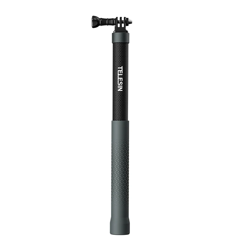 TELESIN 1.2M-3M Carbon Fiber Selfie Stick Monopod | 1/4" Screw, Works with GoPro, Insta360 X3 & DJI Action 4
TELESIN 1.2M-3M Carbon Fiber Selfie Stick Monopod | 1/4" Screw, Works with GoPro, Insta360 X3 & DJI Action 4