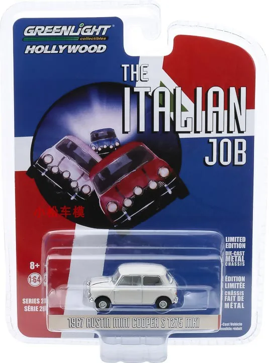 GreenLight 1:64 1967 Austin Mini Cooper Austin Mini Cooper White Diecast Alloy Car Model Collectible Gift
GreenLight 1:64 1967 Austin Mini Cooper Austin Mini Cooper White Diecast Alloy Car Model Collectible Gift