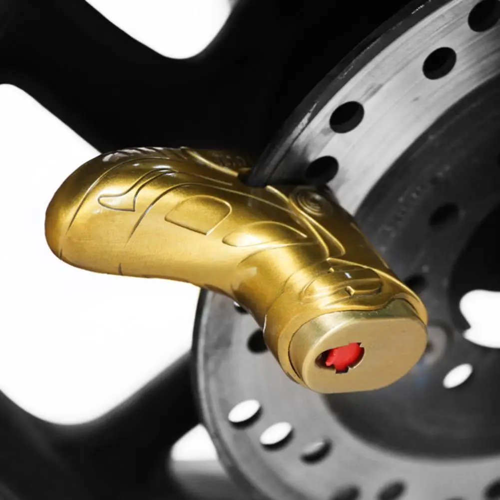 Motorcycle Lock 1 Set Practical Anti-corrosion Wear-resistant Motorcycle Bicycle Disc Brake Lock for Motor
Motorcycle Lock 1 Set Practical Anti-corrosion Wear-resistant Motorcycle Bicycle Disc Brake Lock for Motor