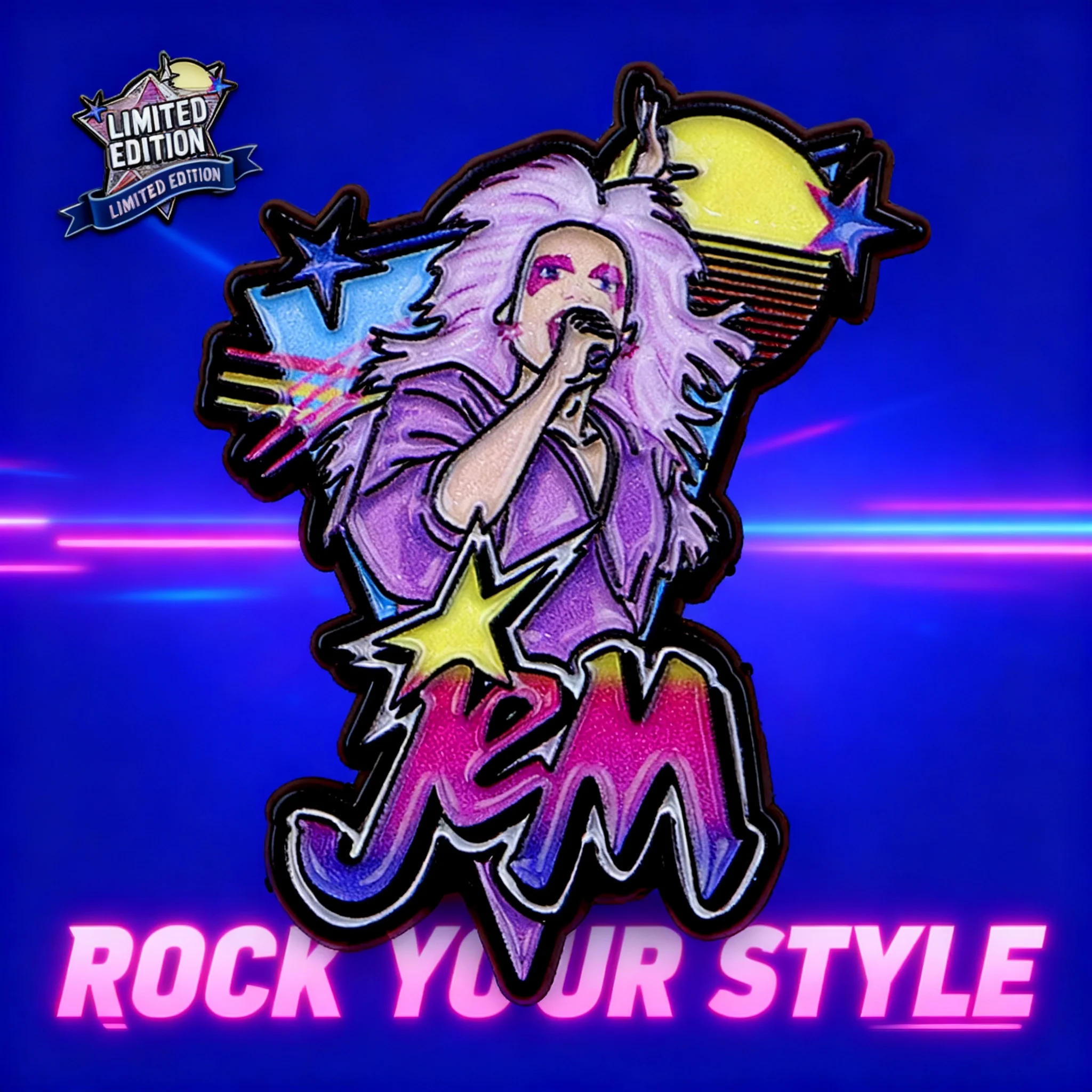 Fashion Singer Enamel Pin Badges for Backpack Brooches Lapel Pins Jewelry Accessories Funny Cosplay Gift Toys for Women Men
Fashion Singer Enamel Pin Badges for Backpack Brooches Lapel Pins Jewelry Accessories Funny Cosplay Gift Toys for Women Men