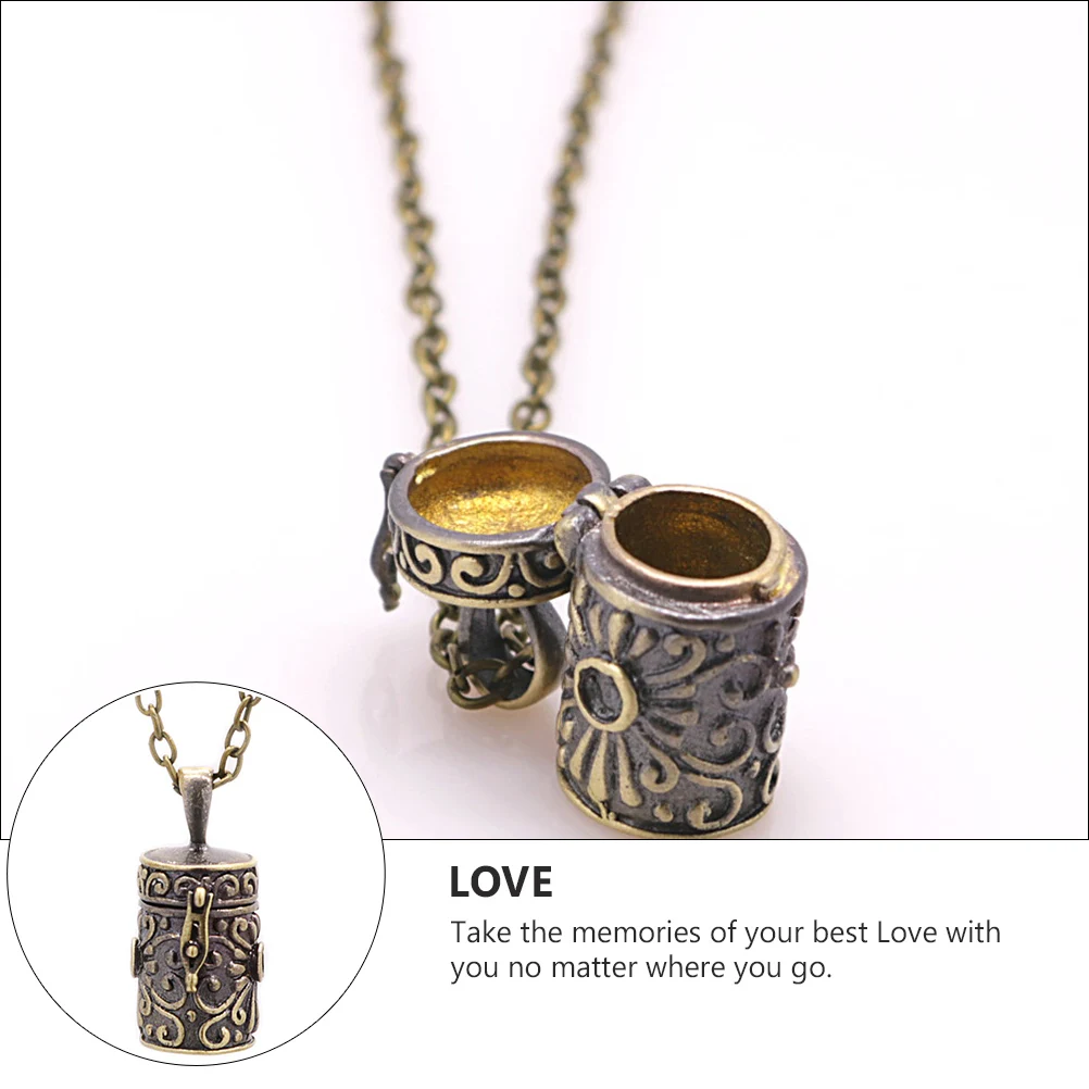 Copper Urn Necklace for Ashes Mini Bone Storage Memorial Jewelry Pet Cremation Keepsake Dog Cat Small Container Keepsakes Non
Copper Urn Necklace for Ashes Mini Bone Storage Memorial Jewelry Pet Cremation Keepsake Dog Cat Small Container Keepsakes Non