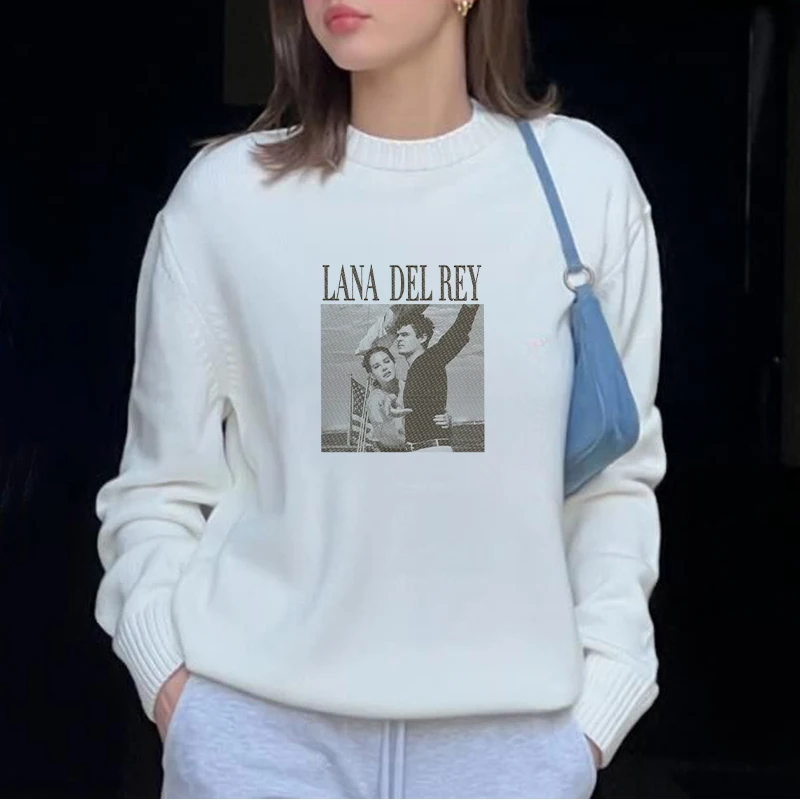 Hip Hop Knitted Women's Sweater 2024 Autumn Harajuku Fashion Letters Pattern Print Loose Tops Casual Streetwear Vintage Pullover
Hip Hop Knitted Women's Sweater 2024 Autumn Harajuku Fashion Letters Pattern Print Loose Tops Casual Streetwear Vintage Pullover