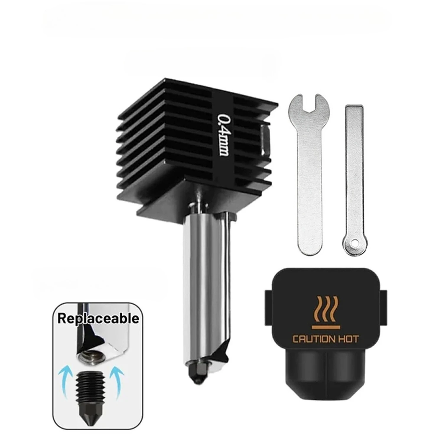 Hotend Kit For Bambu Lab A1/A1 Mini Fast Speed Hot End Assembly 0.2/0.4/0.6/0.8mm Hardened steel Nozzle 3D Printer Part
Hotend Kit For Bambu Lab A1/A1 Mini Fast Speed Hot End Assembly 0.2/0.4/0.6/0.8mm Hardened steel Nozzle 3D Printer Part