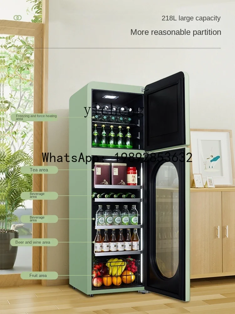 Retro Ice Bar Constant Temperature Wine Cabinet Beverage Preservation Refrigerated Cabinet Smoothie Refrigerator
Retro Ice Bar Constant Temperature Wine Cabinet Beverage Preservation Refrigerated Cabinet Smoothie Refrigerator