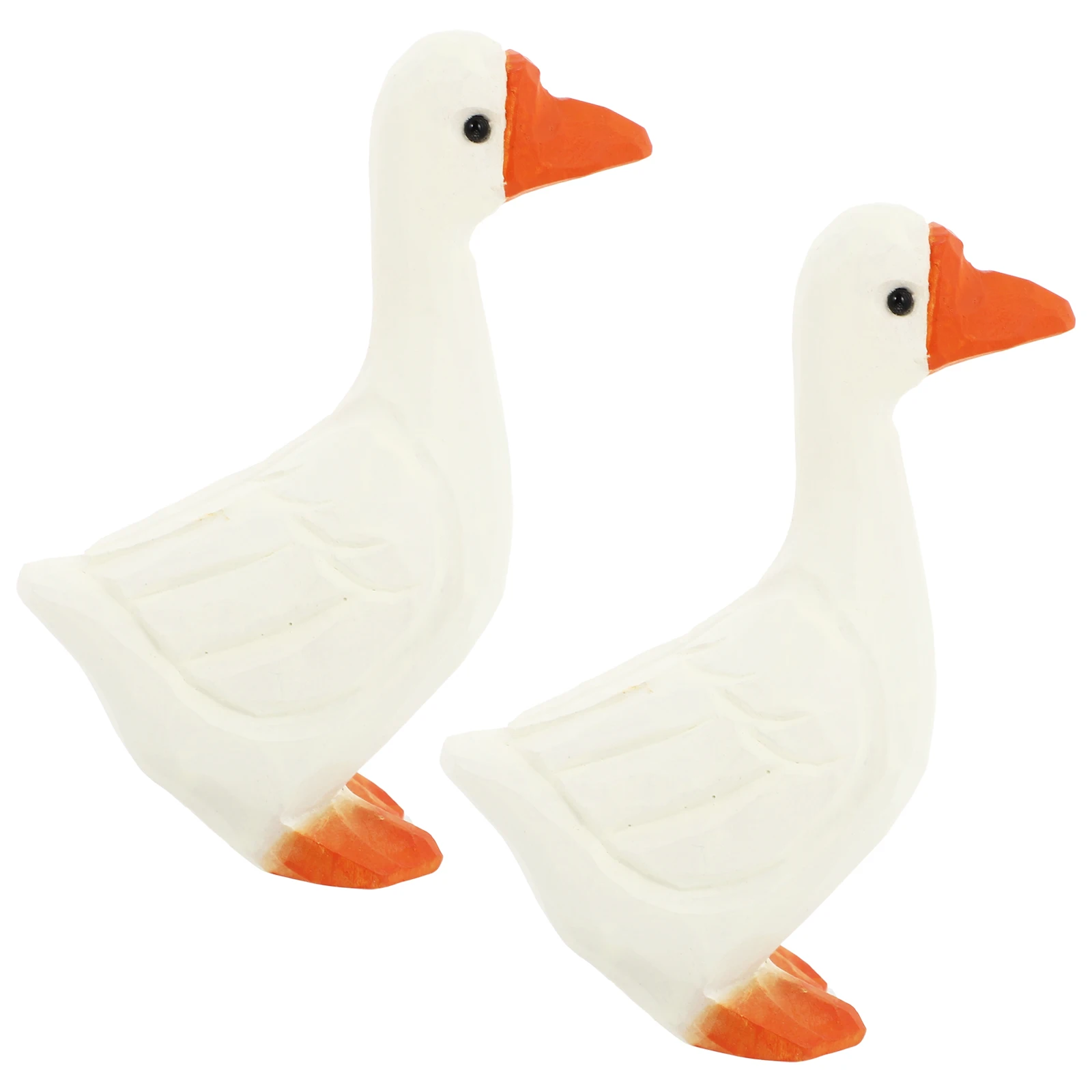 2Pcs Wood White Goose Decoration Elegant Craft Statue Home Office Room Ornament Wedding Birthday Festival Decor 
2Pcs Wood White Goose Decoration Elegant Craft Statue Home Office Room Ornament Wedding Birthday Festival Decor
