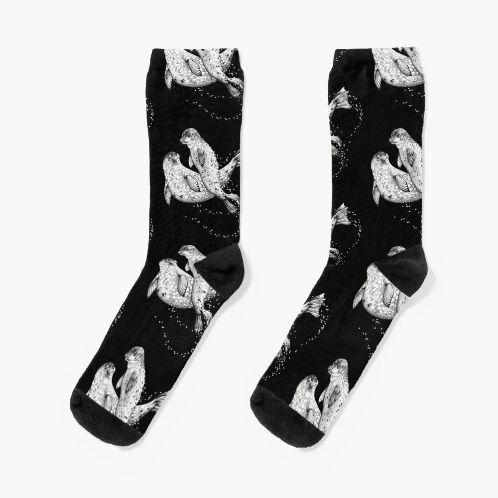 Swimming Seals Socks floral hip hop heated Antiskid soccer Socks Men's Women's
Swimming Seals Socks floral hip hop heated Antiskid soccer Socks Men's Women's