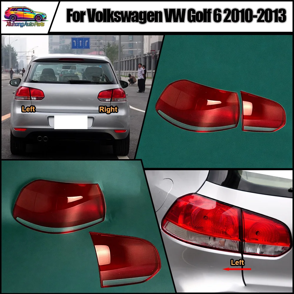 Taillight Shell Tail Lamp Cover Turn Signal Stop Light Mask Replace Original Lampshade 2010 2011-2013 For Volkswagen VW Golf 6
Taillight Shell Tail Lamp Cover Turn Signal Stop Light Mask Replace Original Lampshade 2010 2011-2013 For Volkswagen VW Golf 6