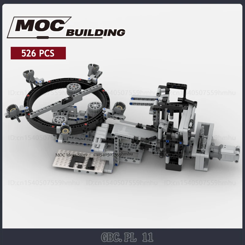 Sports Ball GBC Module Series MOC Building Blocks Motor Machine Model DIY Technology Bricks Assembly Toy Creative Gift By PHIL.L
Sports Ball GBC Module Series MOC Building Blocks Motor Machine Model DIY Technology Bricks Assembly Toy Creative Gift By PHIL.L