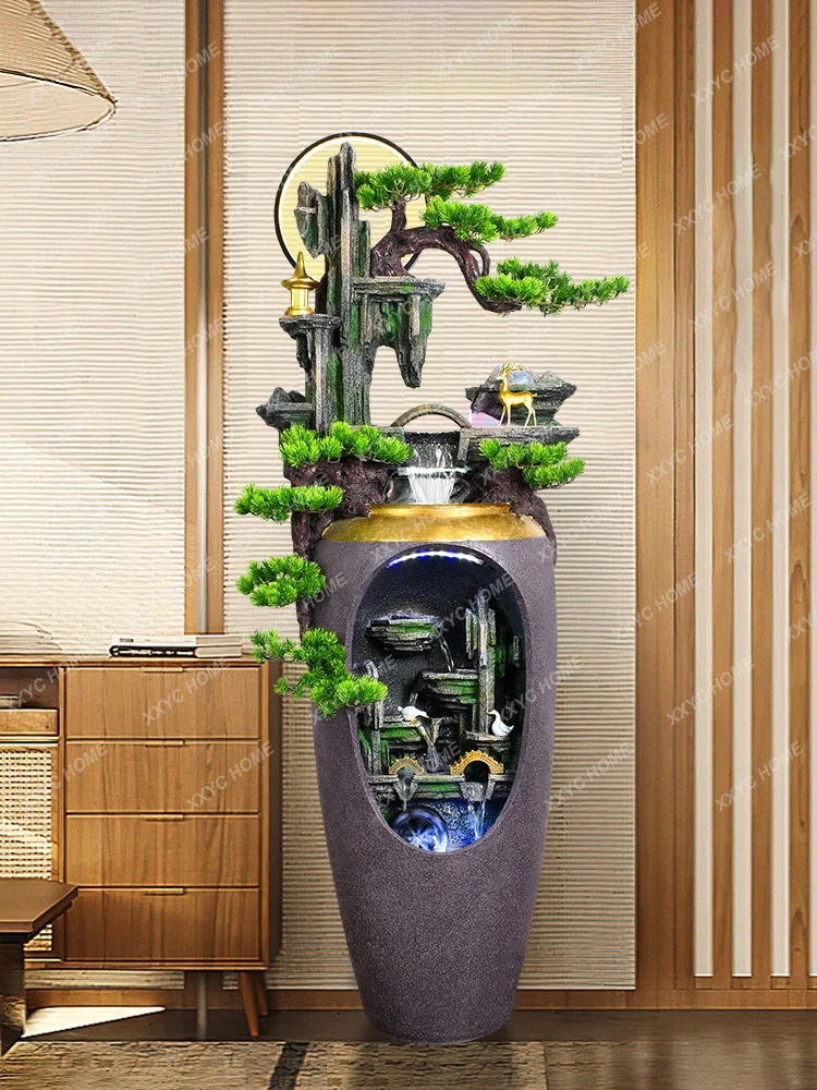 Make a Fortune as Endless as Flowing Water Home Landscape Decoration Living Room Balcony Rockery Decoration
Make a Fortune as Endless as Flowing Water Home Landscape Decoration Living Room Balcony Rockery Decoration