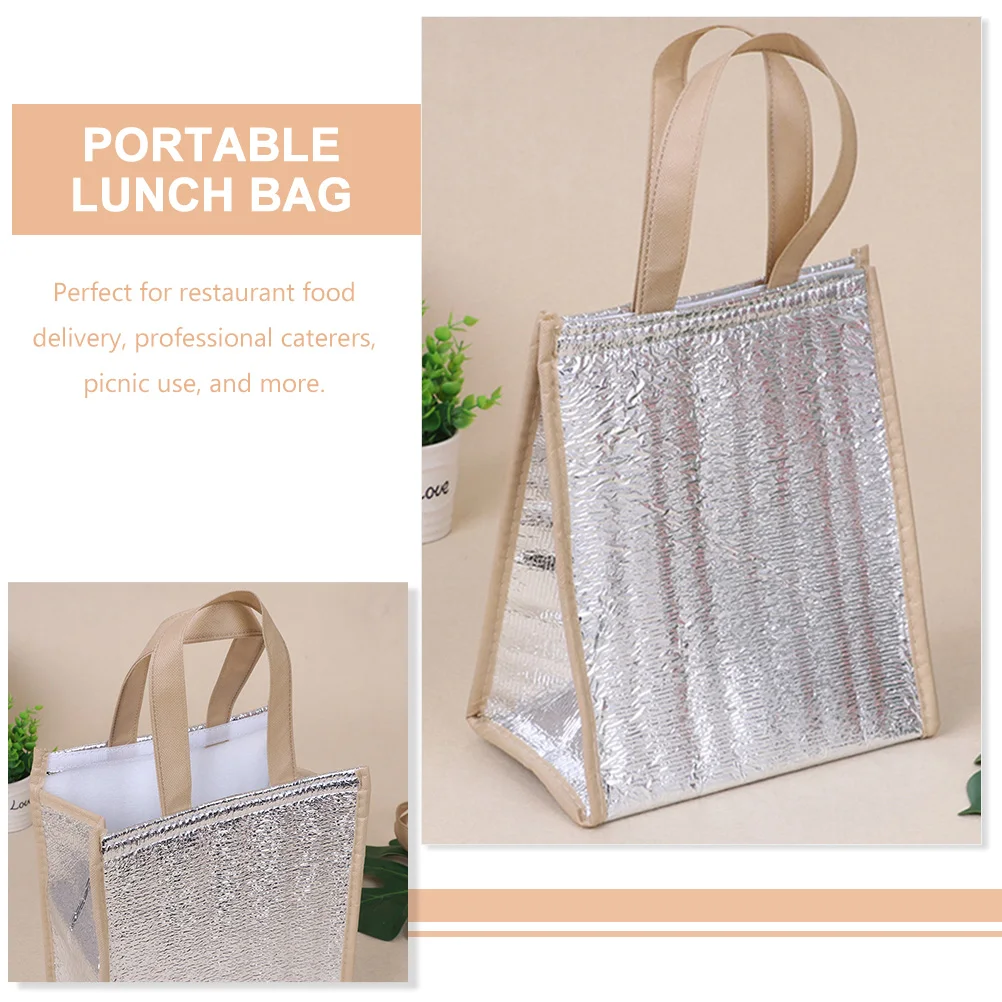 5 Pcs Insulated Refrigerated Bag Thermal Bags for Cold Food Storage Bento Insulation Disposable Lunch Outdoor
5 Pcs Insulated Refrigerated Bag Thermal Bags for Cold Food Storage Bento Insulation Disposable Lunch Outdoor