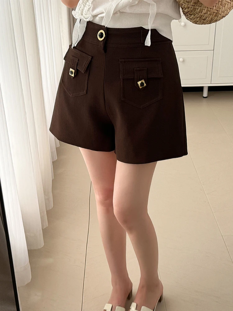 Slimming High Waist A-Line Shorts Casual Pants Women's Fashion Spring Summer High Waist Straight Leg Polyester Fiber
Slimming High Waist A-Line Shorts Casual Pants Women's Fashion Spring Summer High Waist Straight Leg Polyester Fiber