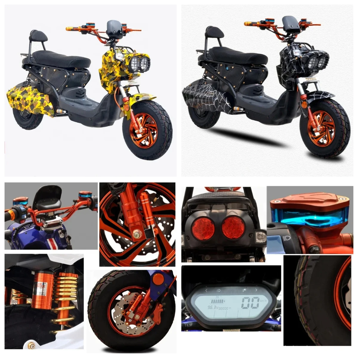 STLF новейшая новая энергетическая литиевая батарея Roywell 1500 Вт 50 А 72 В 50 км/ч Wuxi электрические мотоциклы для взрослых скутер с литиевой B
STLF новейшая новая энергетическая литиевая батарея Roywell 1500 Вт 50 А 72 В 50 км/ч Wuxi электрические мотоциклы для взрослых скутер с литиевой B