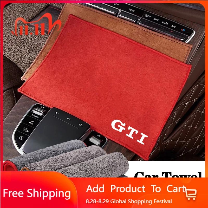 2026 Hot Sticker Two-sided Washing Towels Suede Car Wash Towel Car Wash Cloth For Volkswagen GTI Amarok T5 Teramont Arteon Magot
2026 Hot Sticker Two-sided Washing Towels Suede Car Wash Towel Car Wash Cloth For Volkswagen GTI Amarok T5 Teramont Arteon Magot