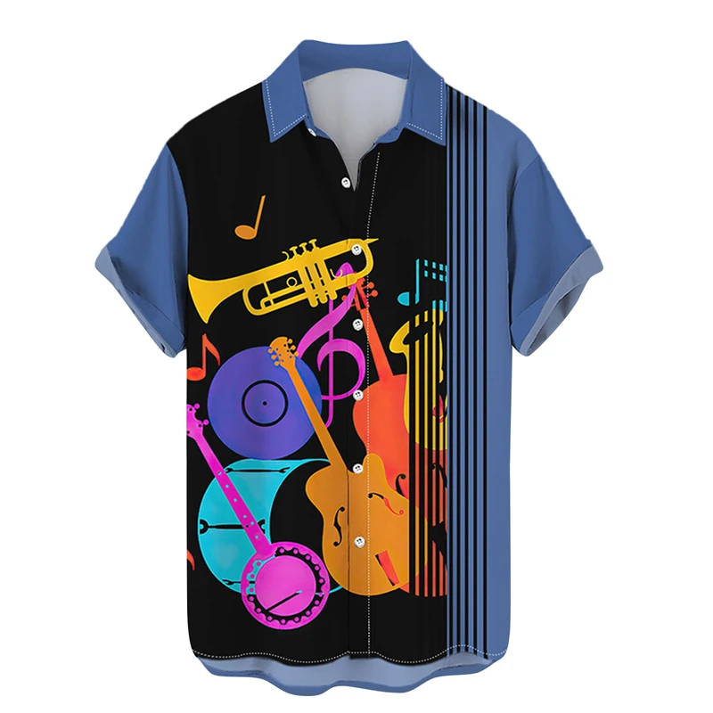 Music Guitar Graphic Shirts for Men Clothing 3D Printed Hawaiian Beach Shirts Short Sleeve y2k Tops Vintage Clothes Lapel Blouse
Music Guitar Graphic Shirts for Men Clothing 3D Printed Hawaiian Beach Shirts Short Sleeve y2k Tops Vintage Clothes Lapel Blouse