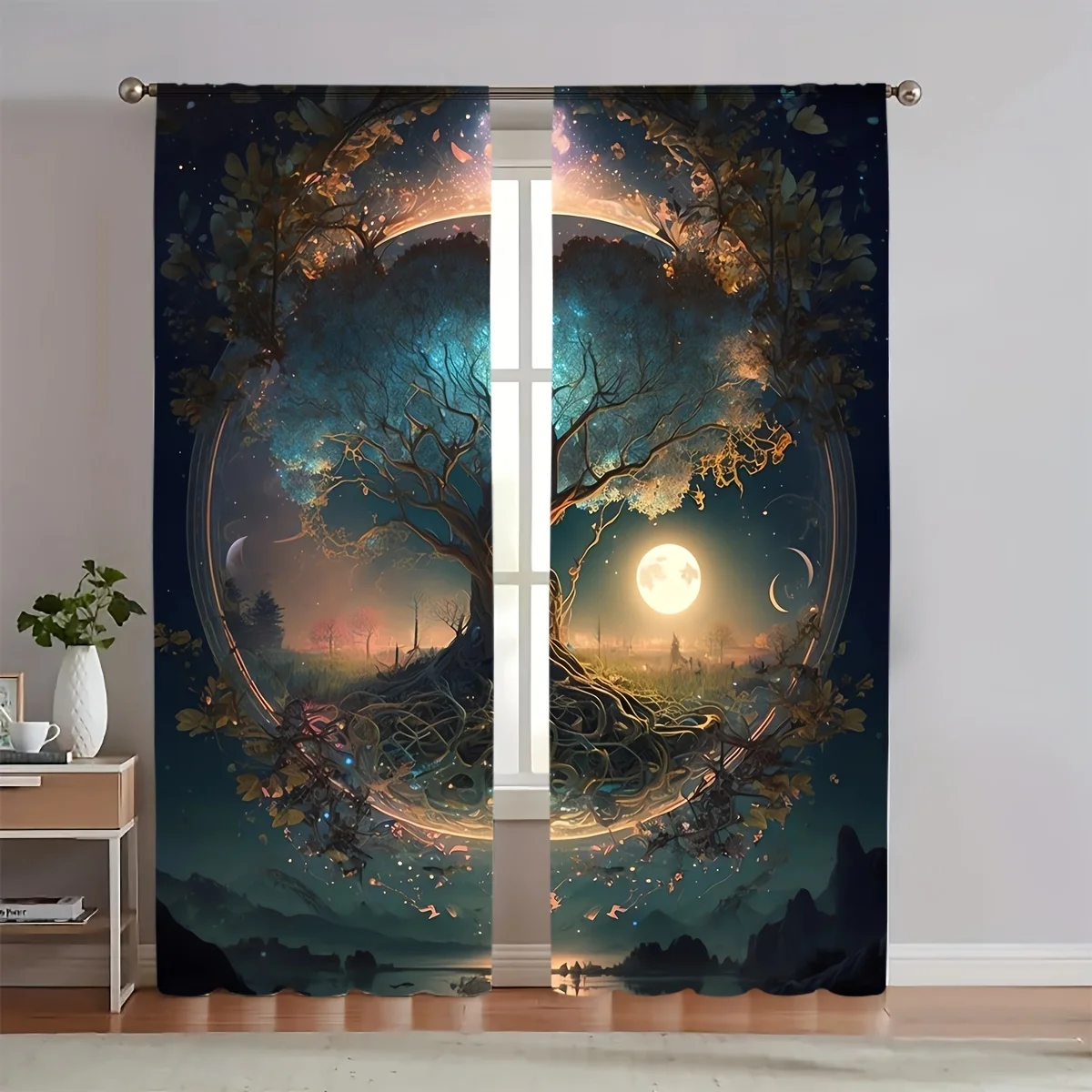 Набор 2-панельных штор для спальни и гостиной — карманные шторы для дверей и окон, 41,3 x 90,5 дюйма, включает подкладку, прочный M 
Набор 2-панельных штор для спальни и гостиной — карманные шторы для дверей и окон, 41,3 x 90,5 дюйма, включает подкладку, прочный M