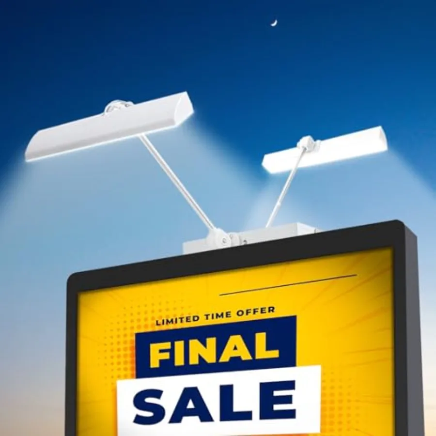 【New model】Outdoor Solar Sign Light 420 LEDs 5090 Lumens 12000 mAh IP65 Waterproof Solar Powered Commercial Lights For Real Est
【New model】Outdoor Solar Sign Light 420 LEDs 5090 Lumens 12000 mAh IP65 Waterproof Solar Powered Commercial Lights For Real Est