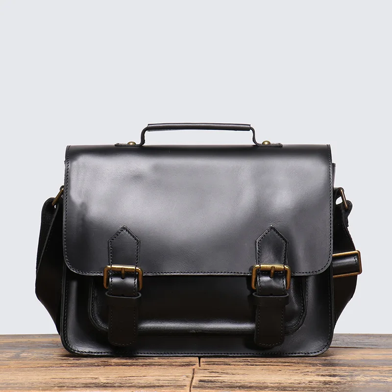 New Crazy Horse Leather Retro Mailer Bag Portable First Layer Cowhide Men's Shoulder Crossbody Briefcase Stylish Simple Versatil
New Crazy Horse Leather Retro Mailer Bag Portable First Layer Cowhide Men's Shoulder Crossbody Briefcase Stylish Simple Versatil