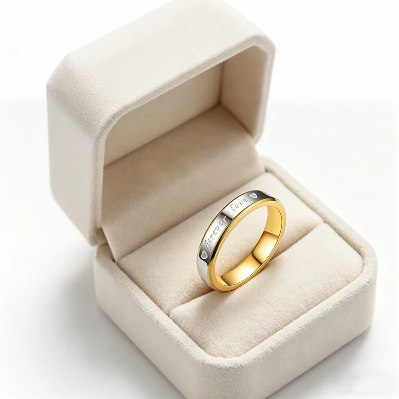 Forever Love Stainless Steel Romantic Heart Ring For Women Men Party Wedding Accessories Couple Gift Fashion Jewelry Wholesale
Forever Love Stainless Steel Romantic Heart Ring For Women Men Party Wedding Accessories Couple Gift Fashion Jewelry Wholesale