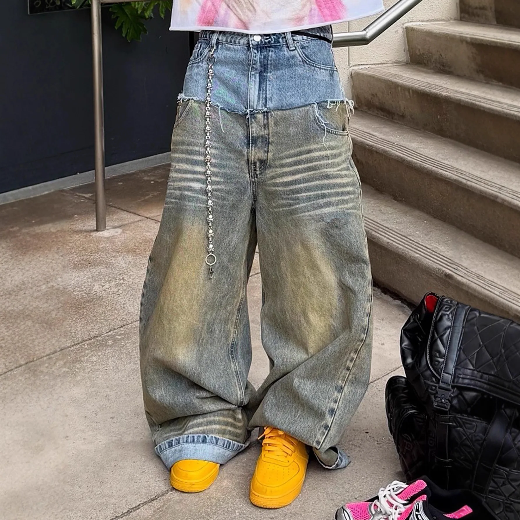 2026 Spring Summer Men's Wide Leg Denim Jeans Pants Retro Wash Street Trousers Loose Bottoms
2026 Spring Summer Men's Wide Leg Denim Jeans Pants Retro Wash Street Trousers Loose Bottoms