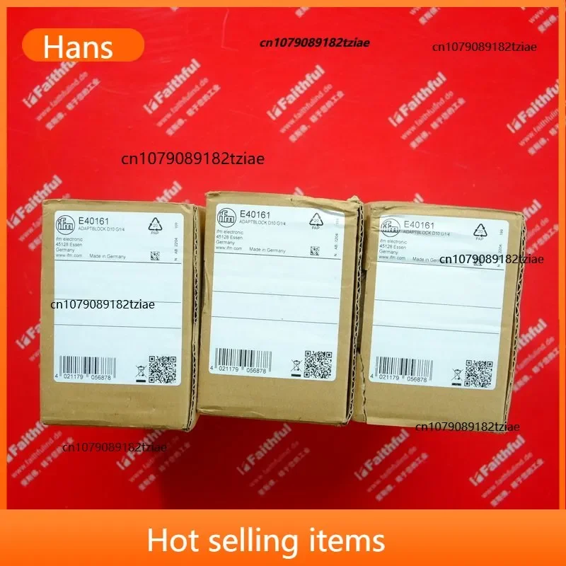 2026 Hot Item Ifm E40161 Ifm Fitting for Small Volume Flow ADAPTBLOCK D10 G1/4
2026 Hot Item Ifm E40161 Ifm Fitting for Small Volume Flow ADAPTBLOCK D10 G1/4