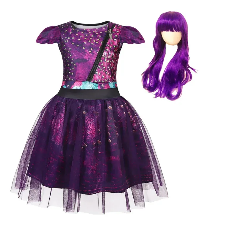 Jurebecia Descendants Girls Mal Costume Dragon Popular Musical Cosplay Princess Fancy Dress Up
Jurebecia Descendants Girls Mal Costume Dragon Popular Musical Cosplay Princess Fancy Dress Up