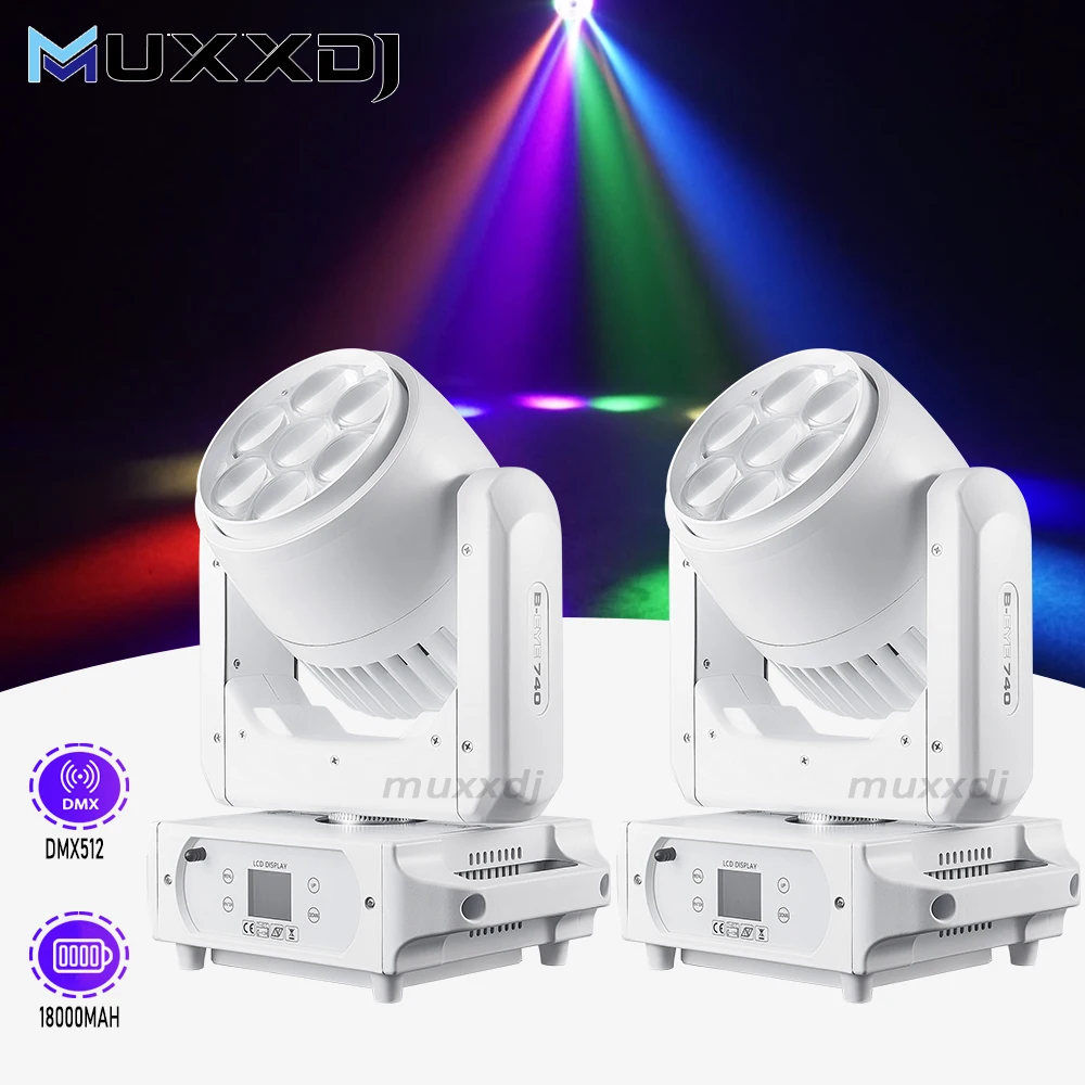 Беспроводной вращающийся прожектор MUXXDJ 7*40W Bee Eye Wash на аккумуляторе для клубов, дискотек, вечеринок и мероприятий
Беспроводной вращающийся прожектор MUXXDJ 7*40W Bee Eye Wash на аккумуляторе для клубов, дискотек, вечеринок и мероприятий