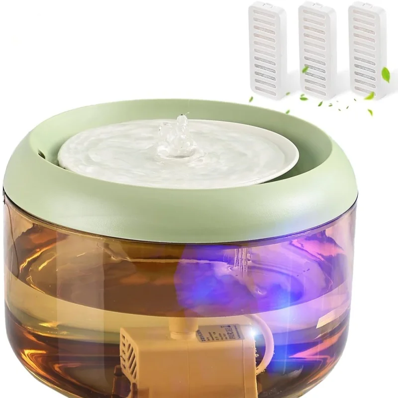 Round Intelligent Automatic Pet Cat Water Dispenser Dog Water Dispenser 2.2L Circulating Filter
Round Intelligent Automatic Pet Cat Water Dispenser Dog Water Dispenser 2.2L Circulating Filter