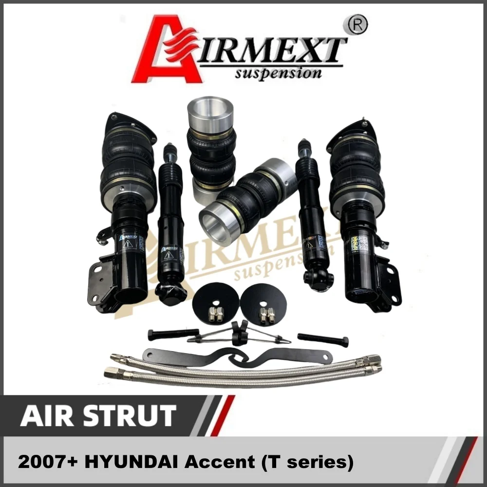 AIRMEXT Air Struts/ For 2007+ HYUNDAI Accent (T series) /Air Ride/Auto Parts/Neumatic/Shock Absorber
AIRMEXT Air Struts/ For 2007+ HYUNDAI Accent (T series) /Air Ride/Auto Parts/Neumatic/Shock Absorber