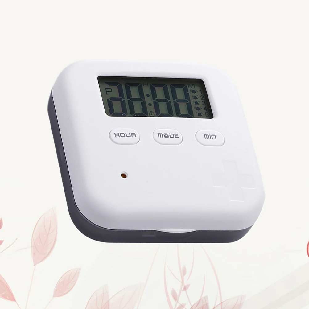 Электронный органайзер для таблеток, 4 сетки, таймер, сигнализация, вибрационное напоминание, контейнер для хранения лекарств для ежедневного использования в путешествиях, серый цвет
Электронный органайзер для таблеток, 4 сетки, таймер, сигнализация, вибрационное напоминание, контейнер для хранения лекарств для ежедневного использования в путешествиях, серый цвет