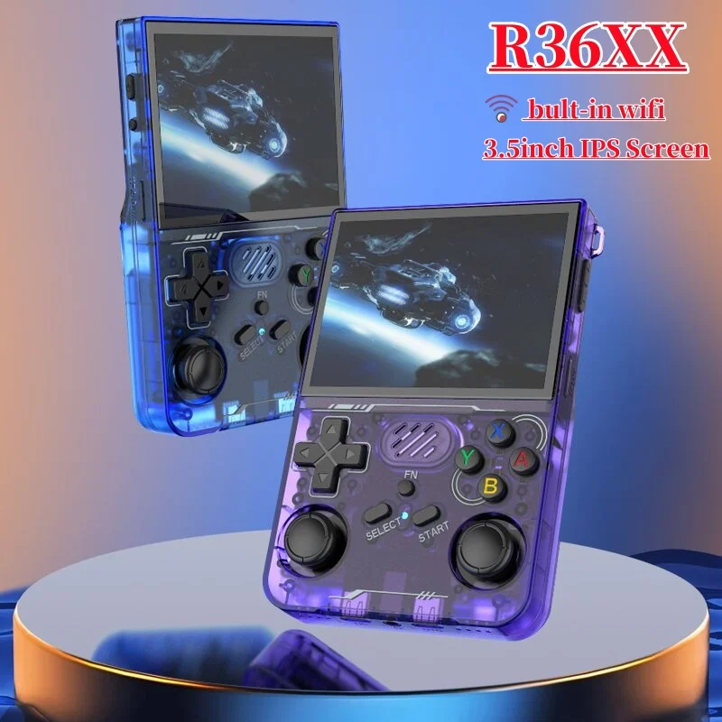BOYHOM 2025 NEW R36XX Retro Handheld Video Game Console Linux System 3.5 Inch IPS Screen 64G/128G/256G WiFi Game Player
BOYHOM 2025 NEW R36XX Retro Handheld Video Game Console Linux System 3.5 Inch IPS Screen 64G/128G/256G WiFi Game Player